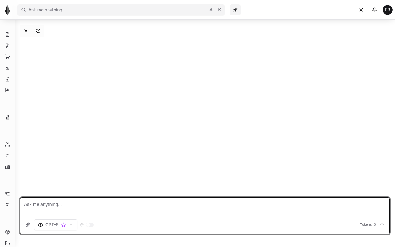 AI Assistant panel
